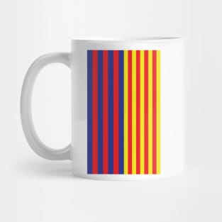 Barcelona Catalonia Flag Design Mug